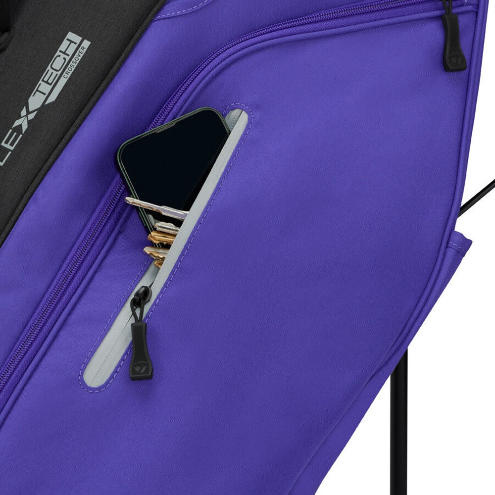 TaylorMade Golf TM26 FlexTech Crossover Stand Bag - Violet / Black
